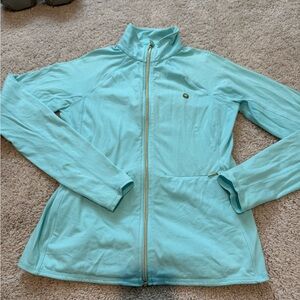 Lilly Pulitzer Luxletic Light Weight Full Zip Jacket Medium